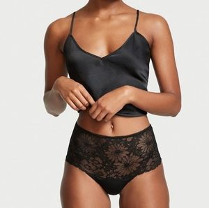 VS Victoria's Secret Retro Lace High waisted Brief